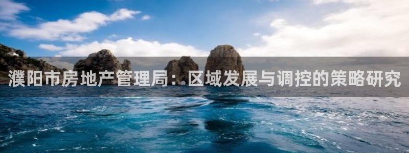 4120051风暴娱乐：濮阳市房地产管理局：区域发展与调控的