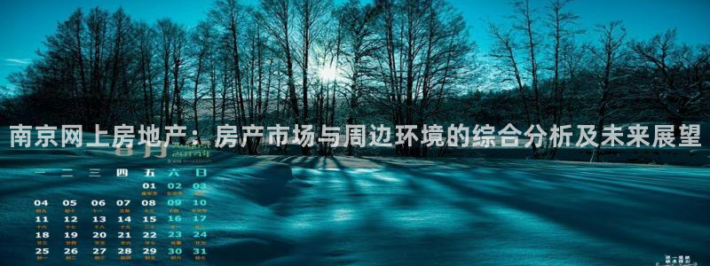 风暴娱乐344272：南京网上房地产：房产市场与周边环境的综