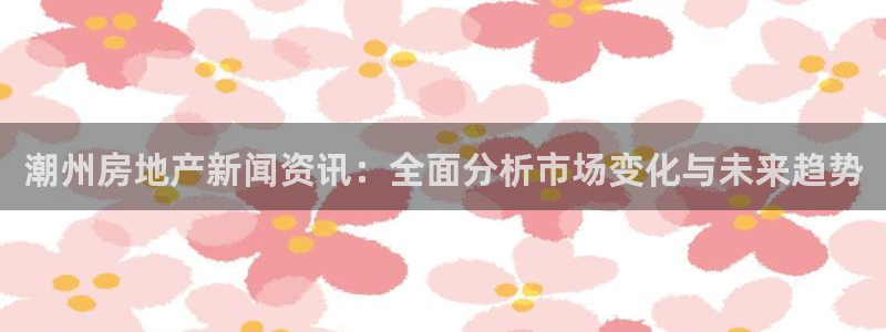风暴平娱乐：潮州房地产新闻资讯：全面分析市场变化与未来趋势