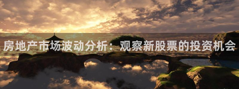 风暴娱乐官网开户：房地产市场波动分析：观察新股票的投资机会