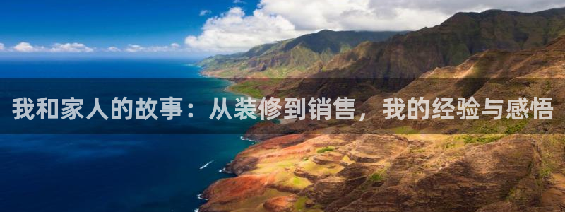 风暴娱乐登录网址：我和家人的故事：从装修到销售，我的经验与感