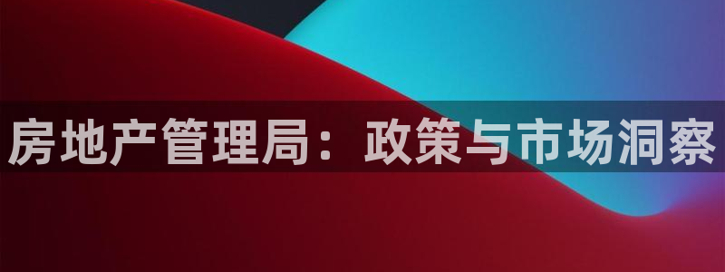 娱乐风暴二：房地产管理局：政策与市场洞察