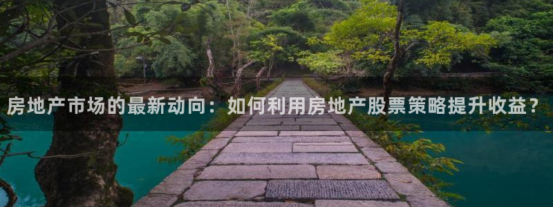 风暴娱乐老板：房地产市场的最新动向：如何利用房地产股票策略提