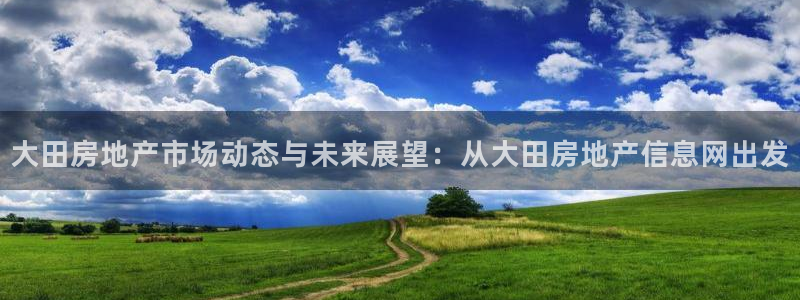 风暴娱乐344272：大田房地产市场动态与未来展望：从大田房