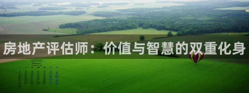 风暴官方娱乐：房地产评估师：价值与智慧的双重化身