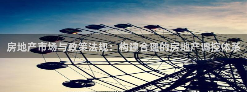 风暴娱乐首页：房地产市场与政策法规：构建合理的房地产调控体系