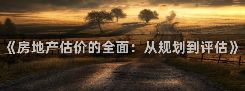 风暴娱乐下载：《房地产估价的全面：从规划到评估》