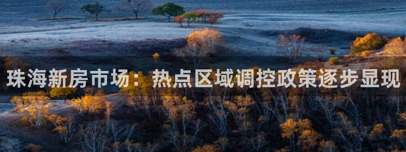 风暴娱乐图片：珠海新房市场：热点区域调控政策逐步显现