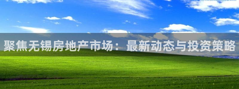 风暴娱乐1：聚焦无锡房地产市场：最新动态与投资策略