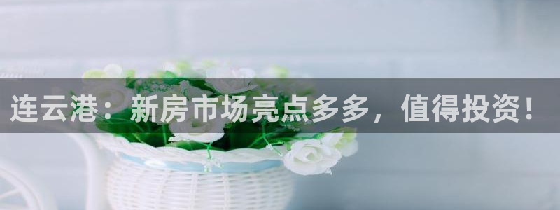 风暴娱乐官网开户：连云港：新房市场亮点多多，值得投资！